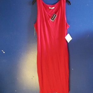 Red Stella Luce Midi dress